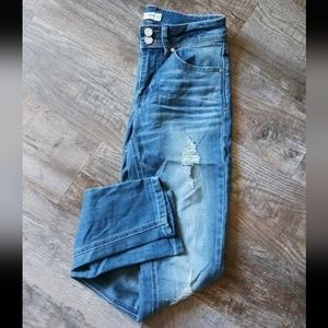 Nwot Indigo Rein skinny ankle jeans